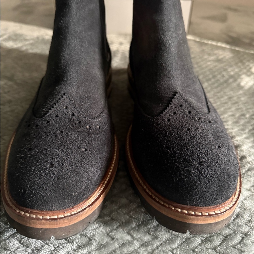 Gordon Rush Black Suede Boots size 12 - worn once